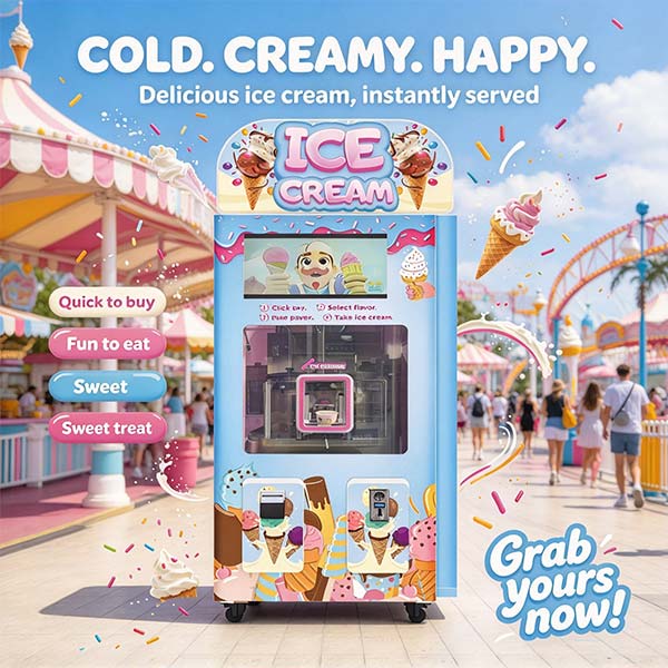 Ice Cream Vending Machine for Sale