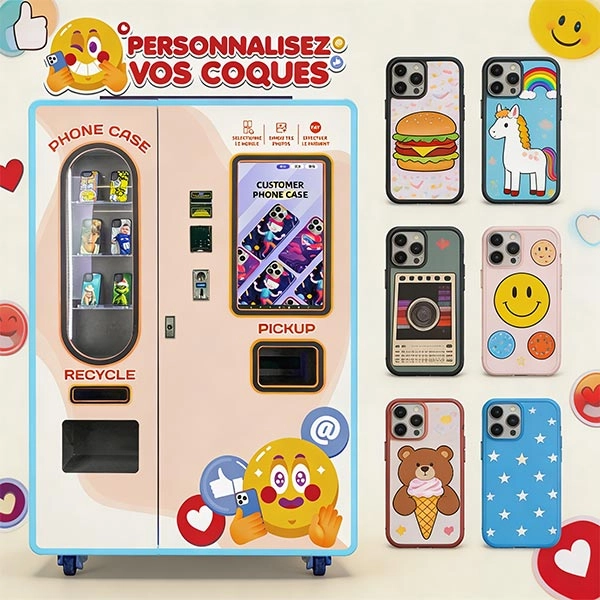 DIY phone case vending machine