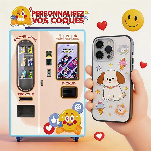 what a DIY phone case machine means for a business.
