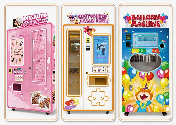 vending machine: nail puzzle balloon