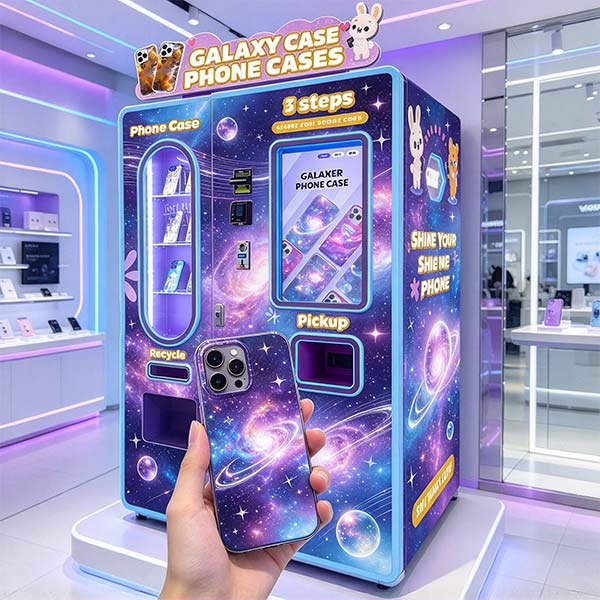 Máquina expendedora de fundas para celular en el centro comercial: lo que debes saber antes de comprar