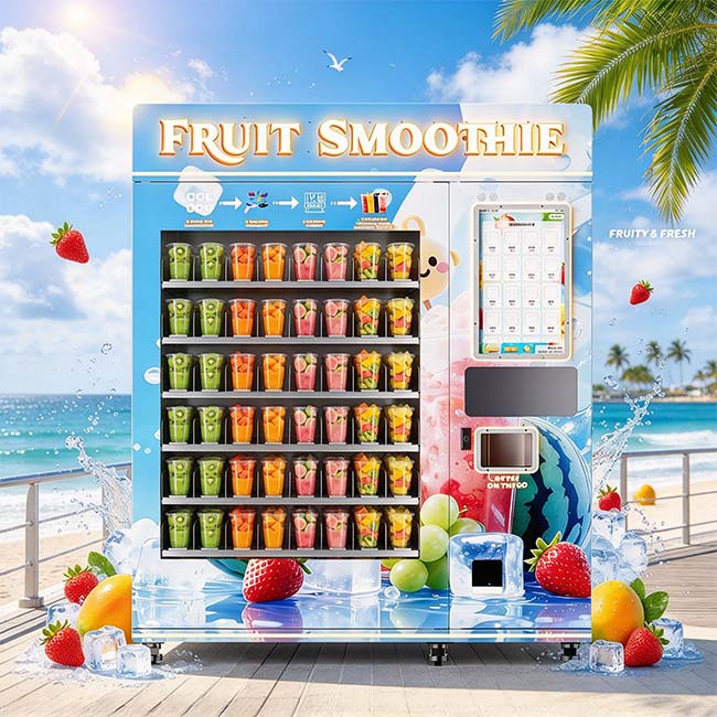 a smoothie vending machine business