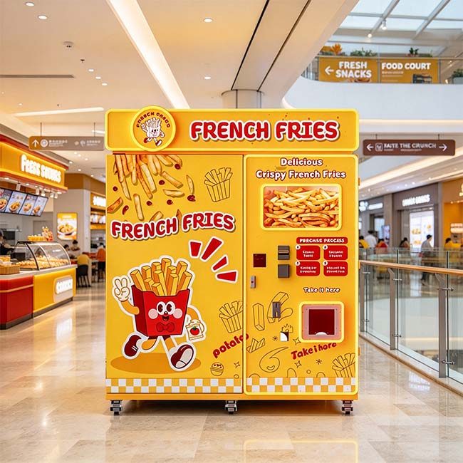 French Fry Vending Machine USA