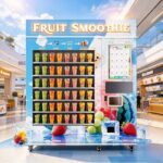 Robotic smoothie vending machine price: the number and what moves it