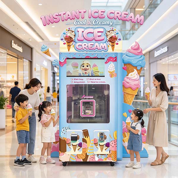 Fully Automatic Ice Cream Machine