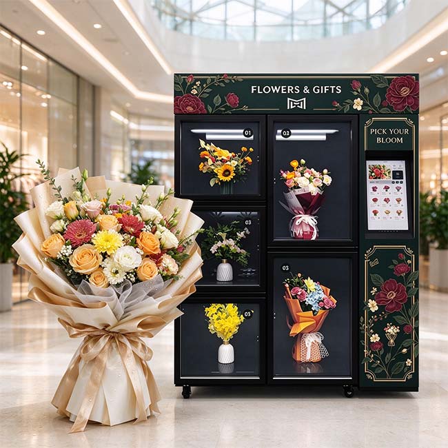 The Wider Matrix flower vending lineup at a glance