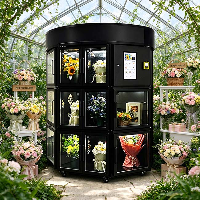 What a Flower Vending Machine Does