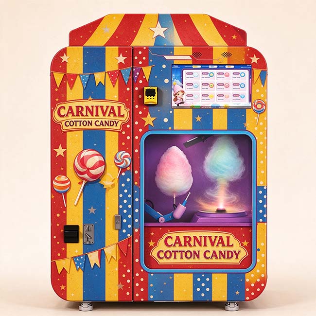 cotton candy vending machine cost guide for 2026