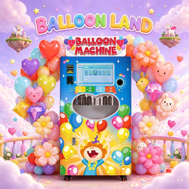Mall Balloon Vending Machine