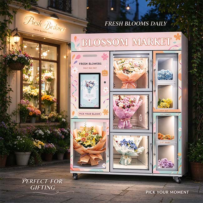 Is a flower vending machine business profitable