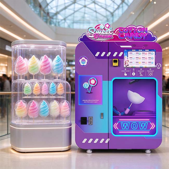 Cotton Candy Vending Machine ROI USA