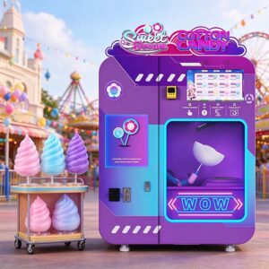 Cotton Candy Vending Machine ROI USA: Real 2026 Numbers, Costs & Payback