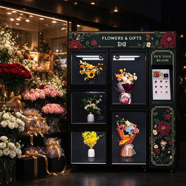 When a flower vending machine loses money