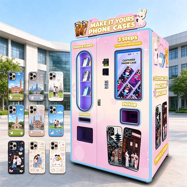 How a UV Phone Case Vending Machine Works