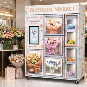 Los mejores lugares para instalar máquinas expendedoras de flores: dónde realmente se venden los ramos