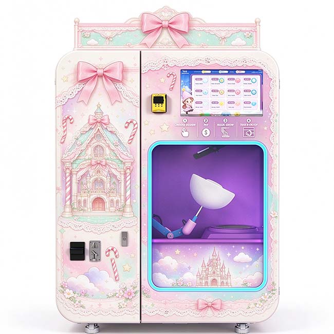 What you pay for the machine