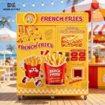 French Fry Vending Machine for Sale | WM888 by Wider Matrix