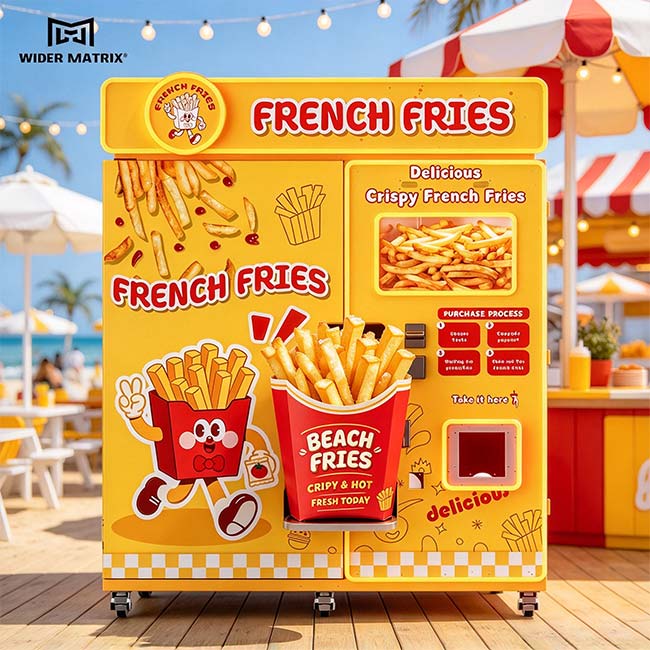 French Fry Vending Machine for Sale | WM888 by Wider Matrix